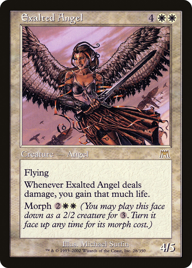 Magic: The Gathering - Exalted Angel - Onslaught