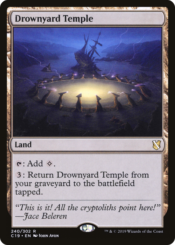 Magic: The Gathering - Drownyard Temple - Commander 2019