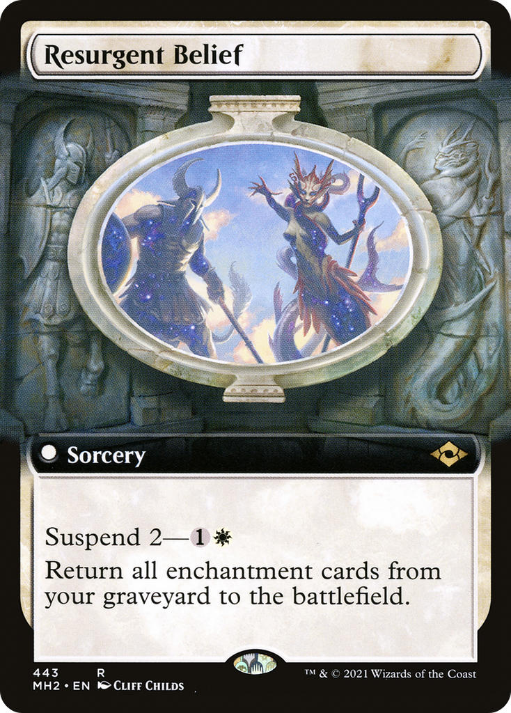 Magic: The Gathering - Resurgent Belief Foil - Modern Horizons 2