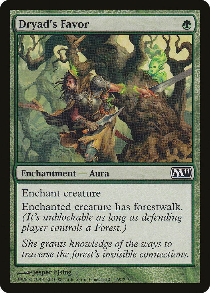 Magic: The Gathering - Dryad's Favor - Magic 2011