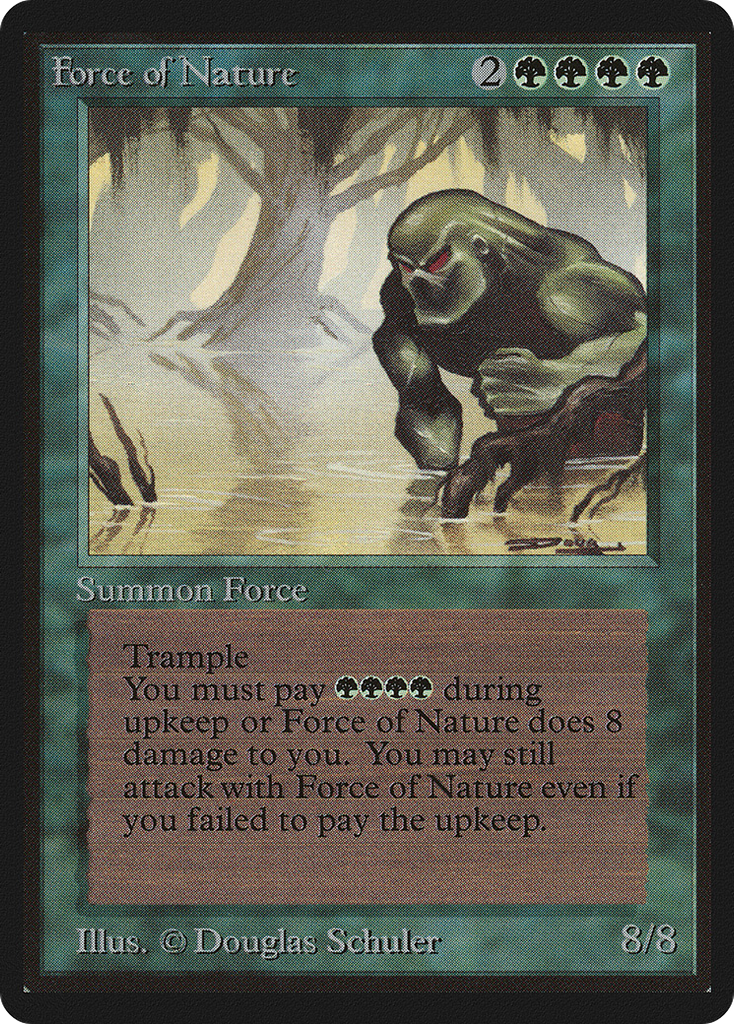 Magic: The Gathering - Force of Nature - Limited Edition Beta