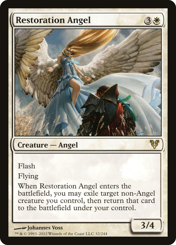 Magic: The Gathering - Restoration Angel - Avacyn Restored