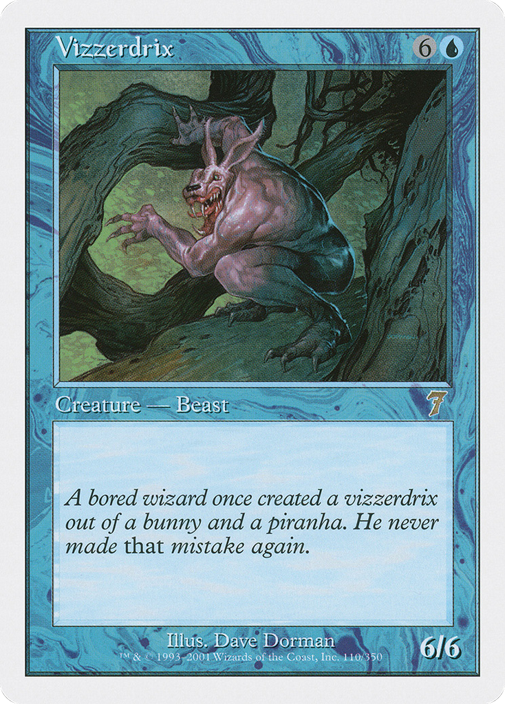 Magic: The Gathering - Vizzerdrix - Seventh Edition