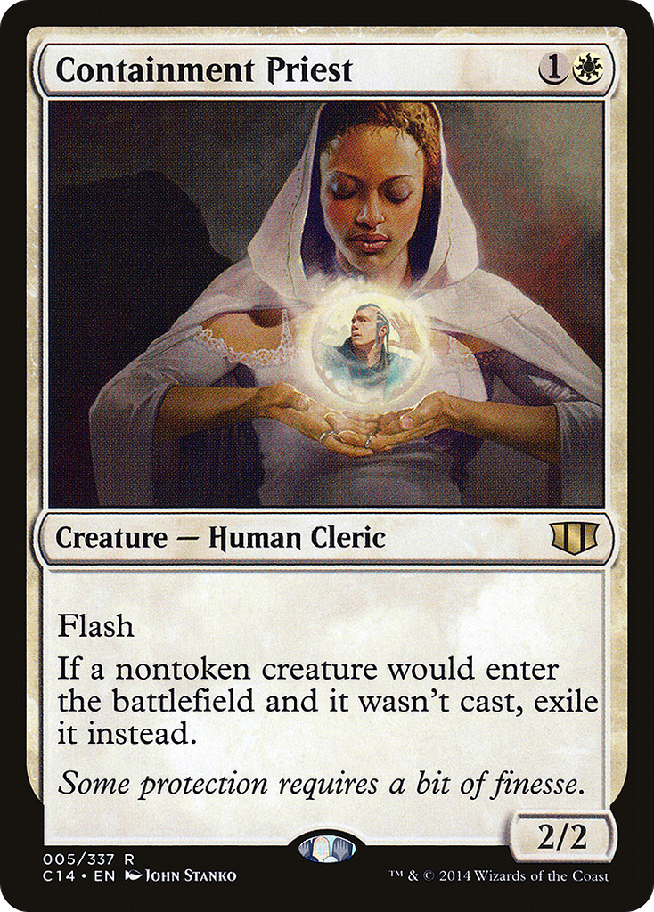 Magic: The Gathering - Containment Priest - Commander 2014