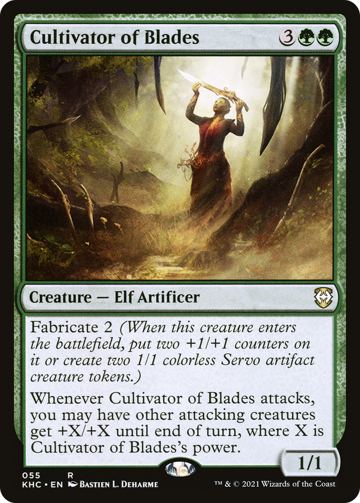 Magic: The Gathering - Cultivator of Blades - Kaldheim Commander