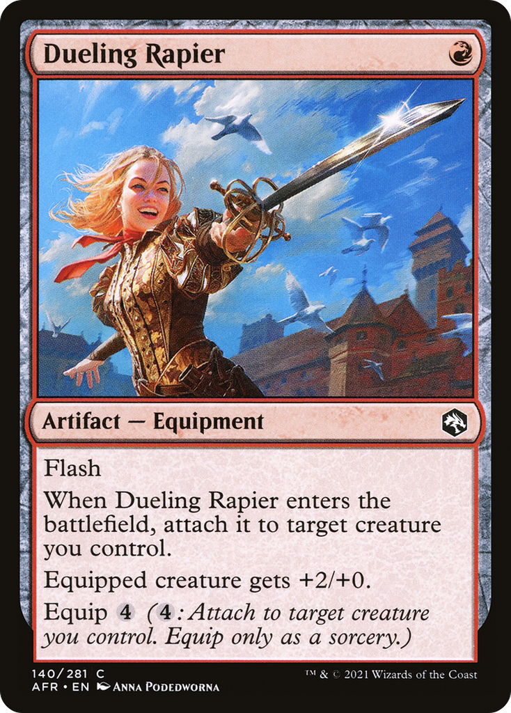 Magic: The Gathering - Dueling Rapier - Adventures in the Forgotten Realms