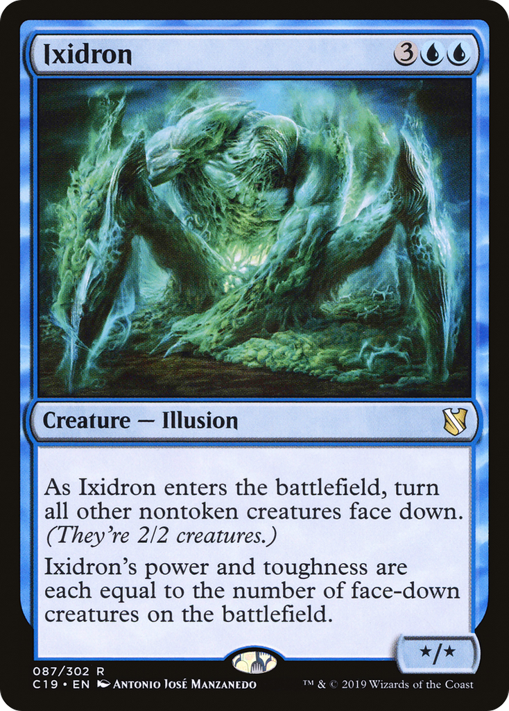 Magic: The Gathering - Ixidron - Commander 2019