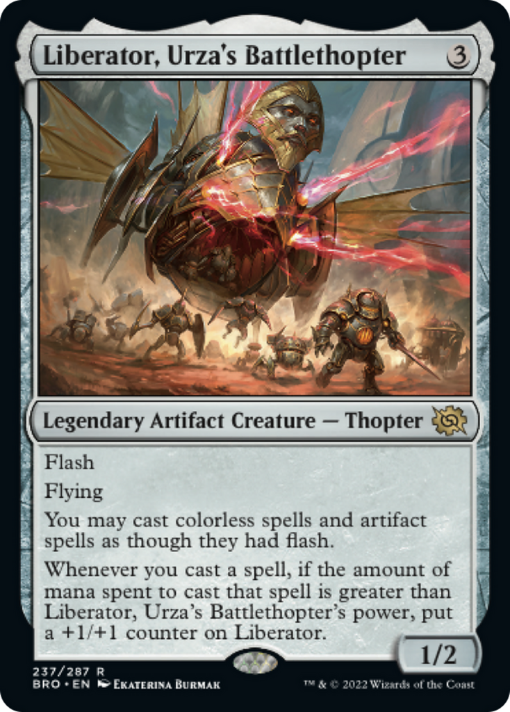 Magic: The Gathering - Liberator, Urza's Battlethopter - The Brothers' War