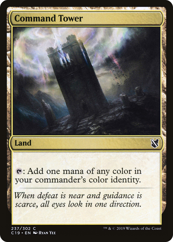 Magic: The Gathering - Command Tower - Commander 2019