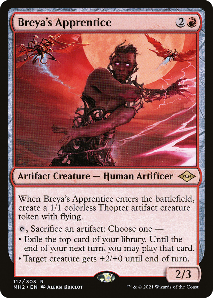 Magic: The Gathering - Breya's Apprentice Foil - Modern Horizons 2