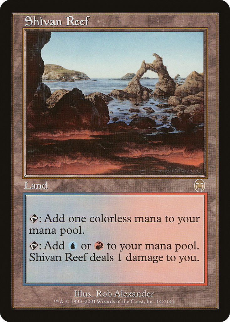 Magic: The Gathering - Shivan Reef - Apocalypse