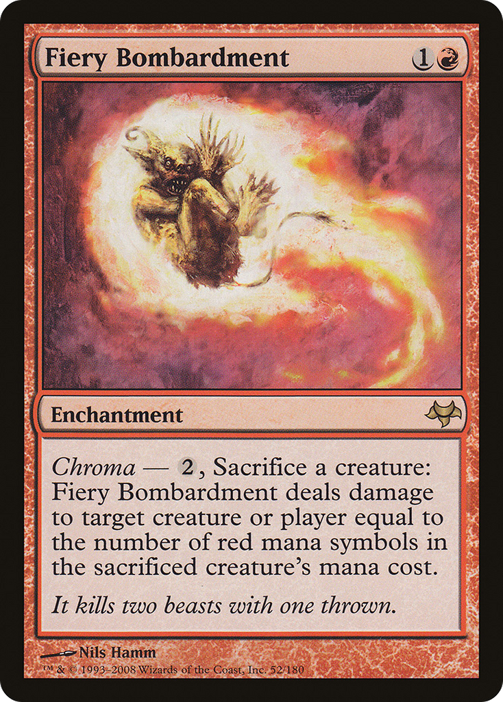 Magic: The Gathering - Fiery Bombardment - Eventide
