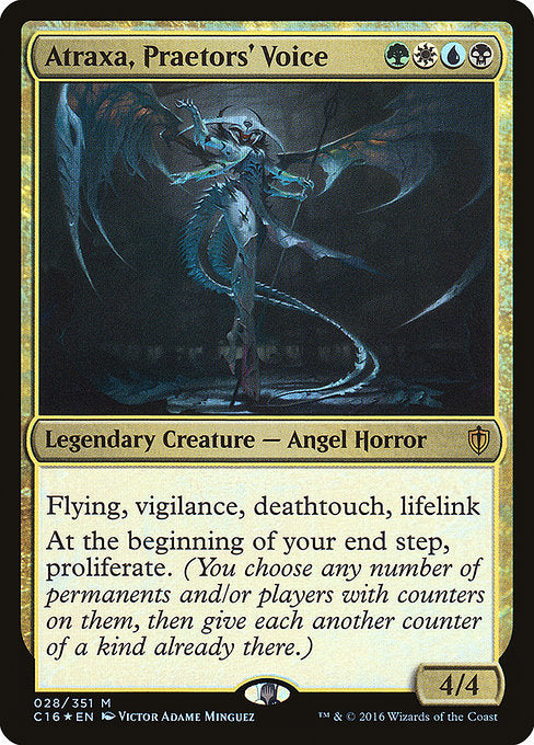 Magic the Gathering - Atraxa, Praetors' Voice Foil - Commander 2016