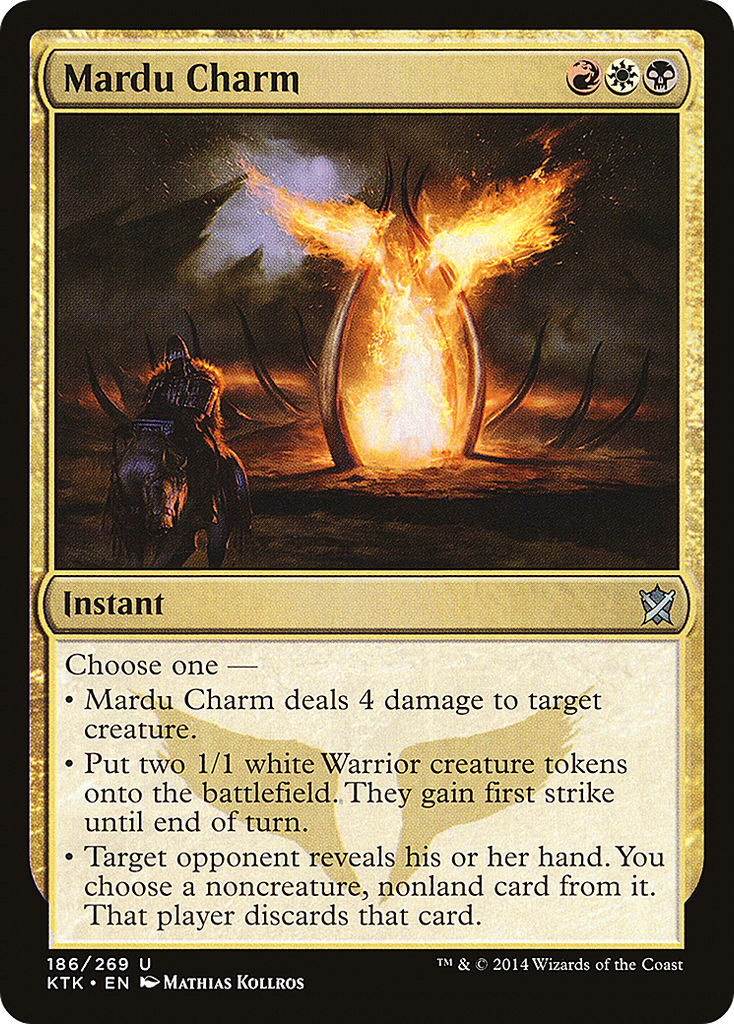 Magic: The Gathering - Mardu Charm - Khans of Tarkir