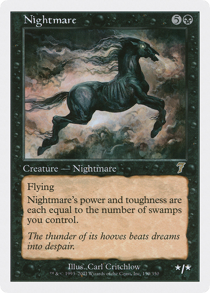 Magic: The Gathering - Nightmare - Seventh Edition