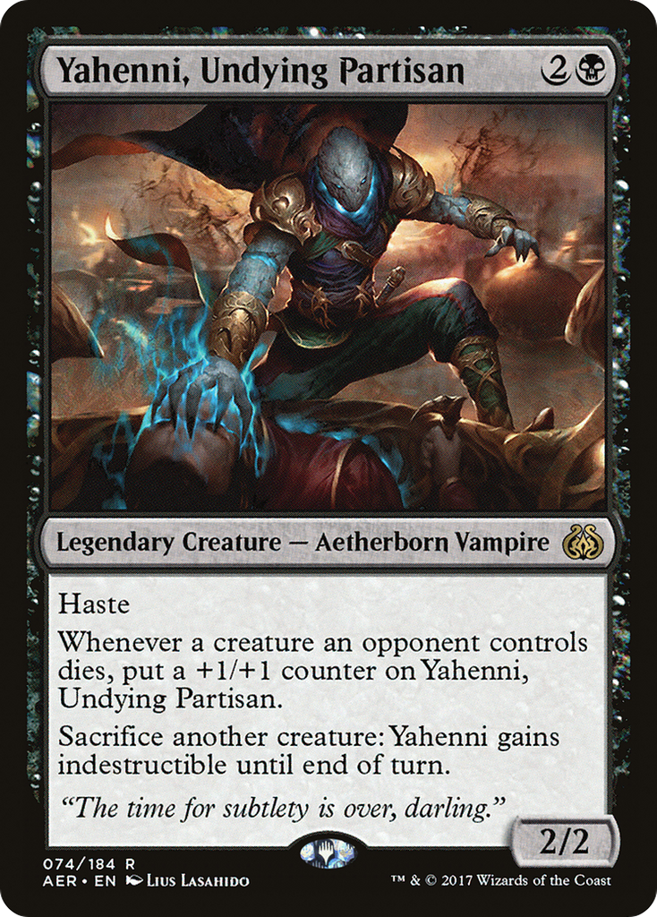 Magic: The Gathering - Yahenni, Undying Partisan - Aether Revolt