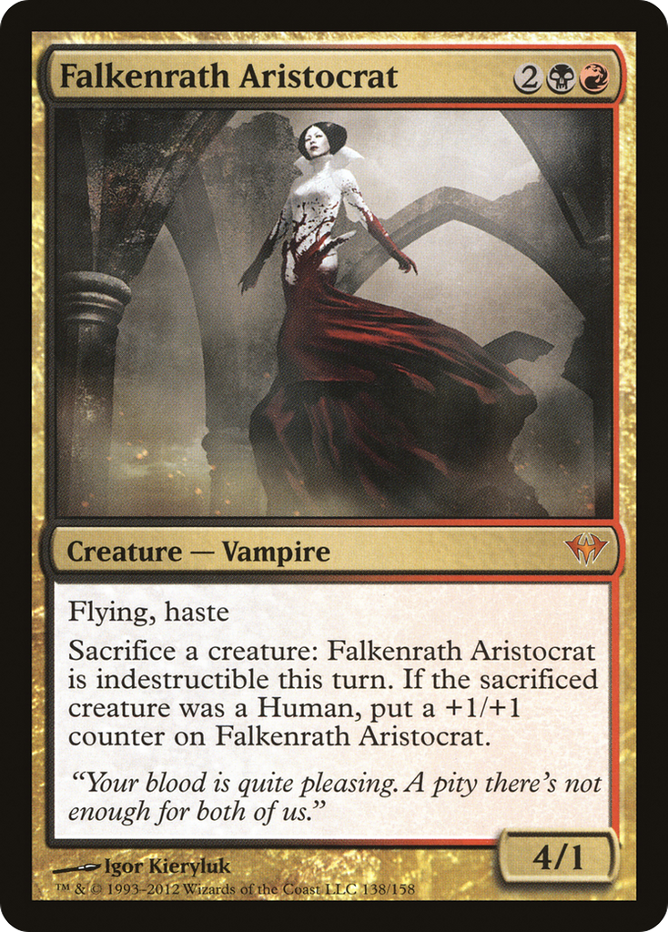 Magic: The Gathering - Falkenrath Aristocrat - Dark Ascension