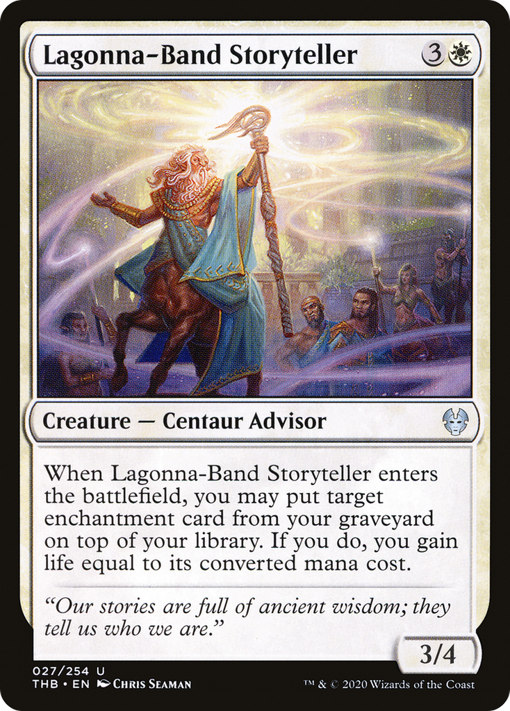 Magic: The Gathering - Lagonna-Band Storyteller Foil - Theros Beyond Death