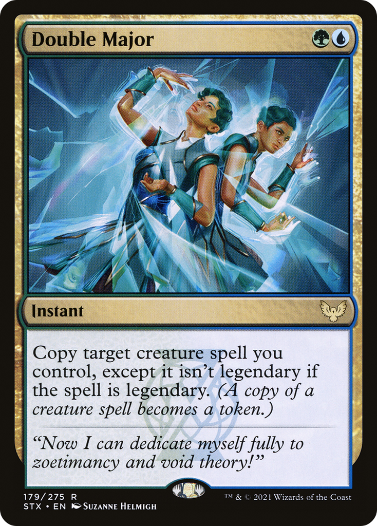 Magic: The Gathering - Double Major Foil - Strixhaven: School of Mages