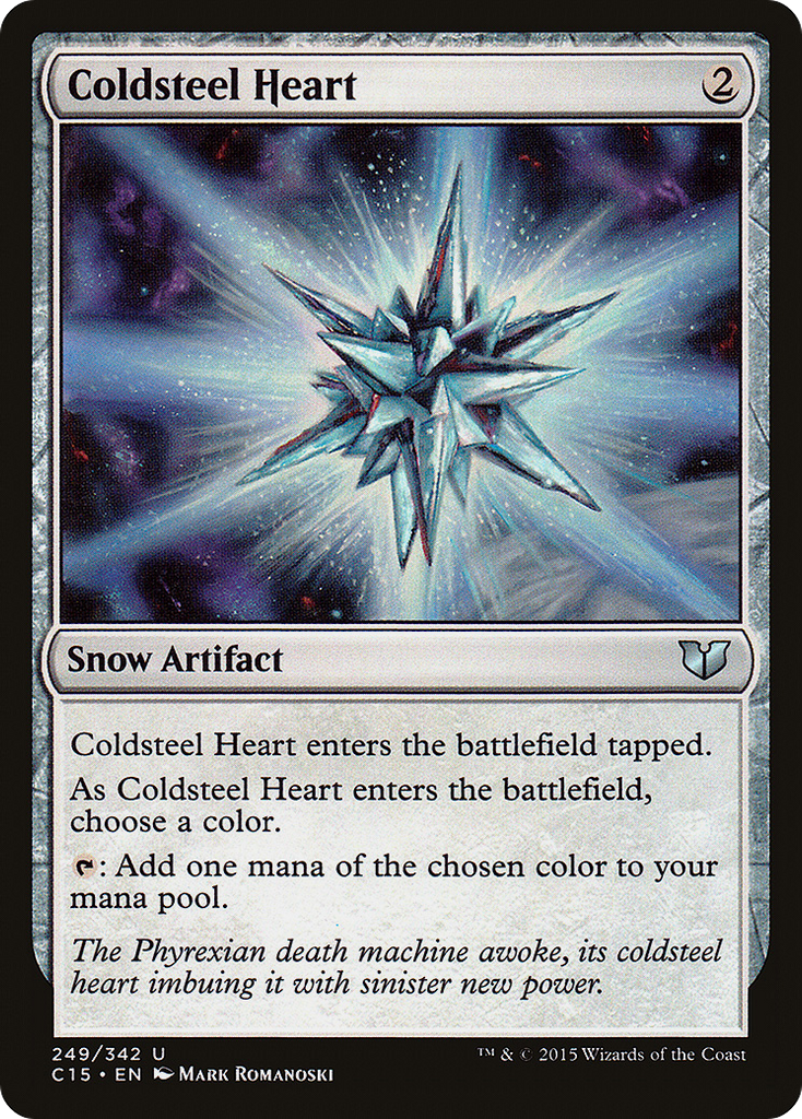 Magic: The Gathering - Coldsteel Heart - Commander 2015