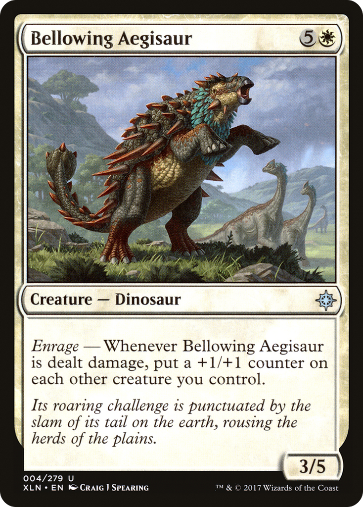 Magic: The Gathering - Bellowing Aegisaur - Ixalan