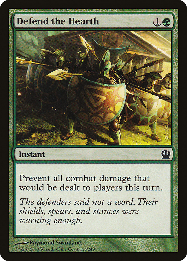 Magic: The Gathering - Defend the Hearth - Theros