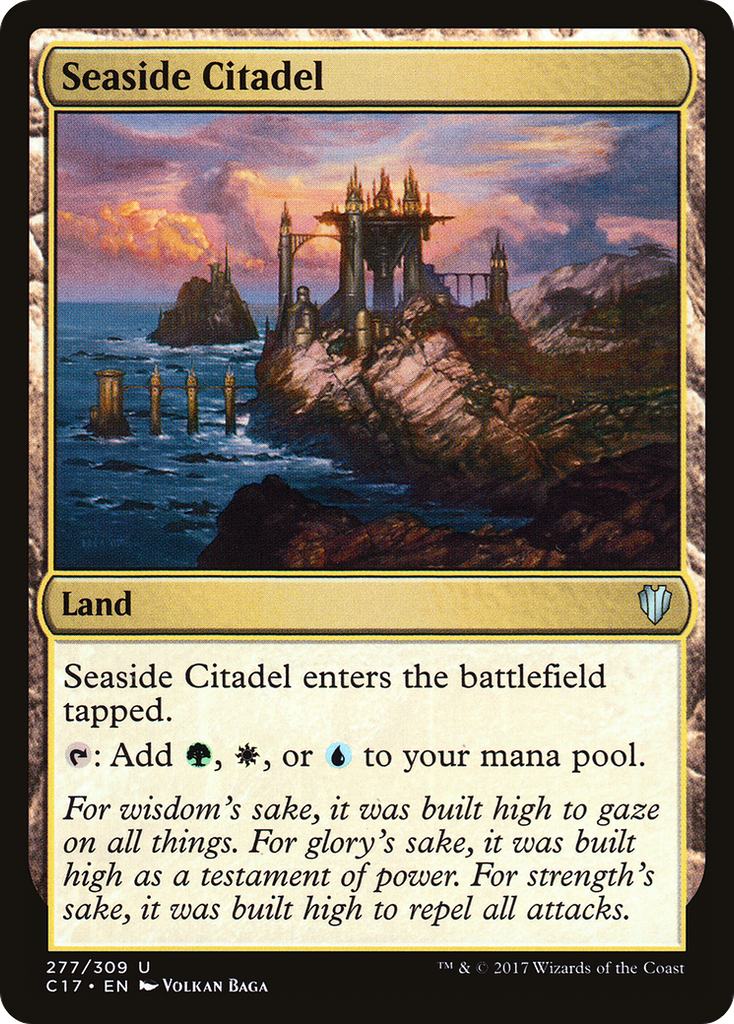 Magic: The Gathering - Seaside Citadel - Commander 2017