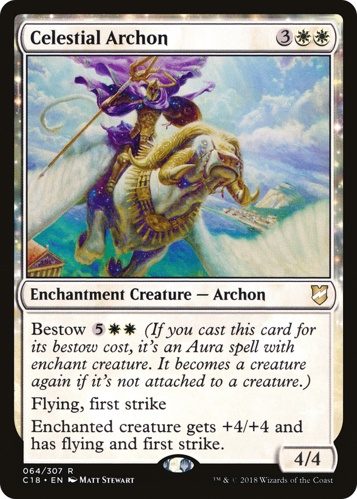 Magic: The Gathering - Celestial Archon - Commander 2018