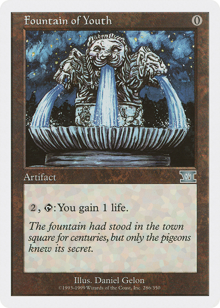 Magic: The Gathering - Fountain of Youth - Classic Sixth Edition