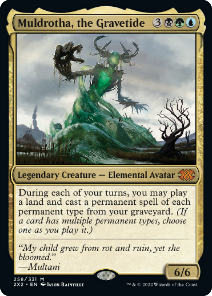 Magic: The Gathering - Muldrotha, the Gravetide - Double Masters 2022