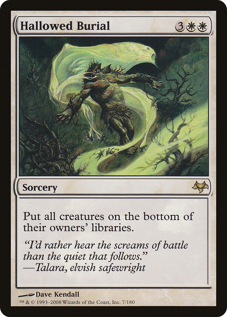 Magic: The Gathering - Hallowed Burial - Eventide