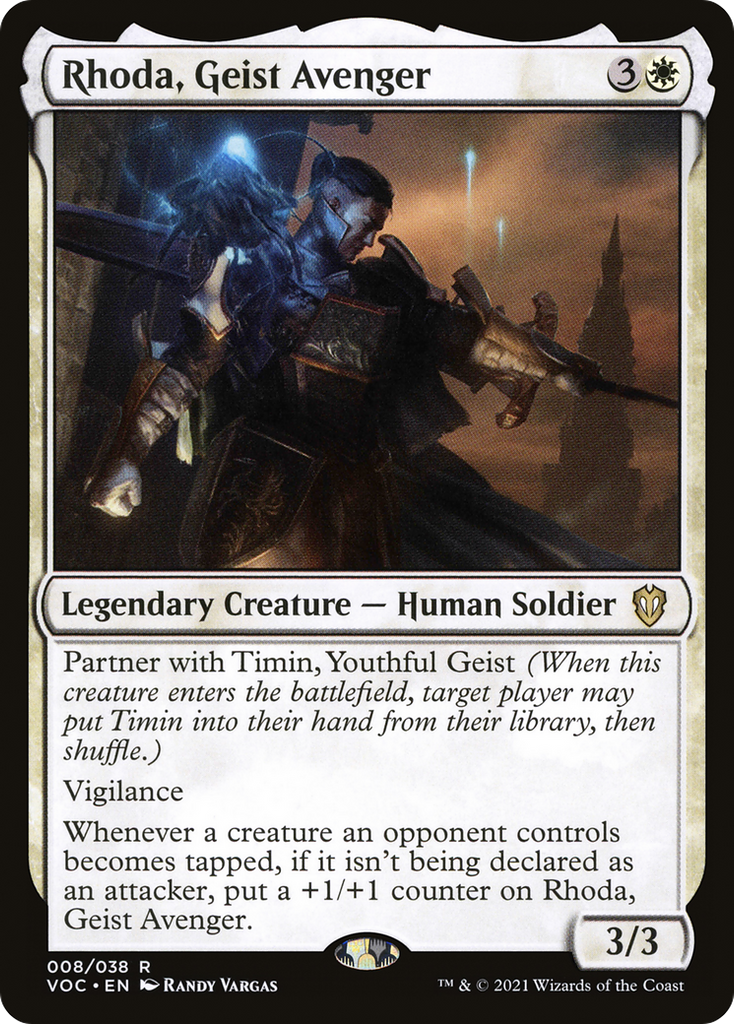 Magic: The Gathering - Rhoda, Geist Avenger - Crimson Vow Commander