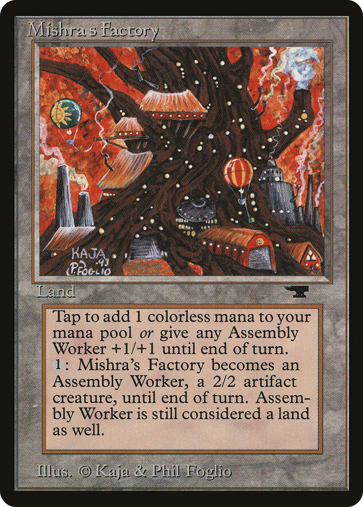 Magic: The Gathering - Mishra's Factory - Antiquities