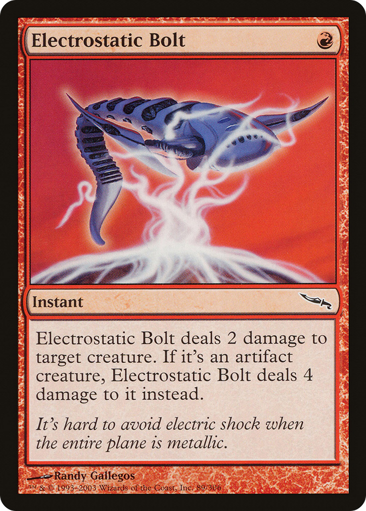 Magic: The Gathering - Electrostatic Bolt - Mirrodin