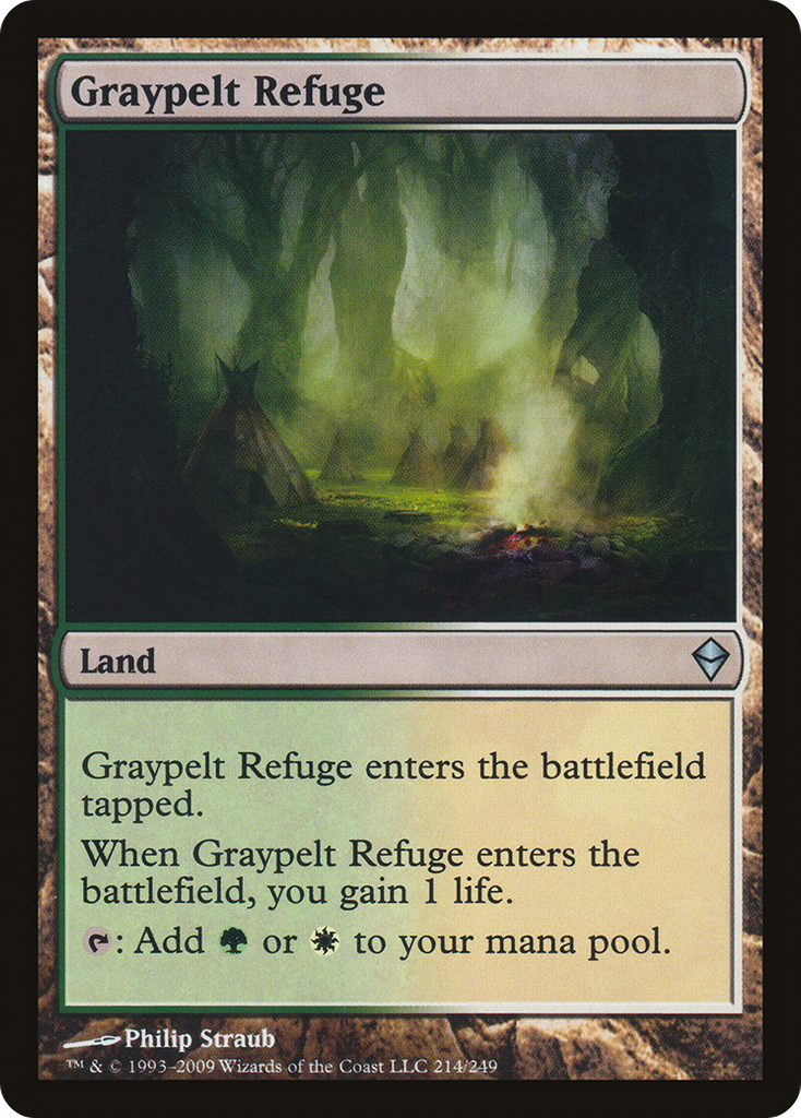 Magic: The Gathering - Graypelt Refuge - Zendikar