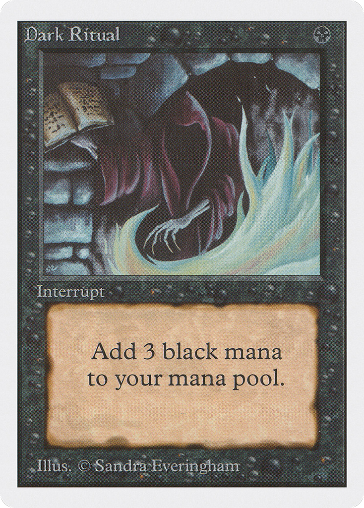 Magic: The Gathering - Dark Ritual - Unlimited Edition