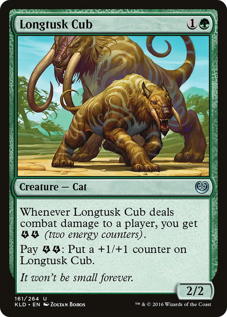 Magic: The Gathering - Longtusk Cub - Kaladesh