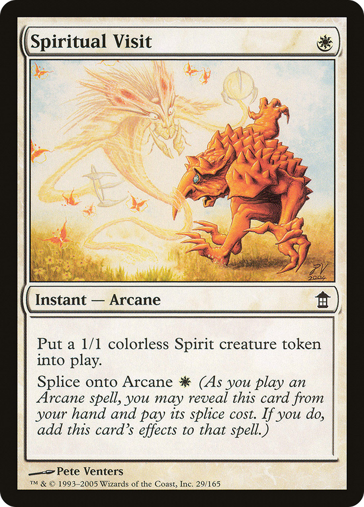 Magic: The Gathering - Spiritual Visit - Saviors of Kamigawa