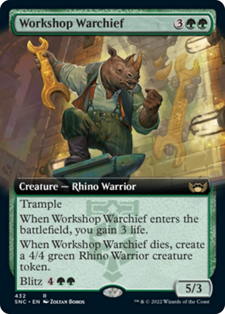 Magic: The Gathering - Workshop Warchief - Streets of New Capenna