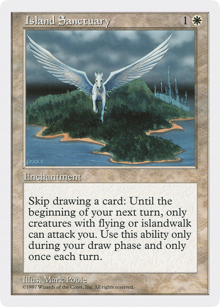 Magic: The Gathering - Island Sanctuary - Fifth Edition