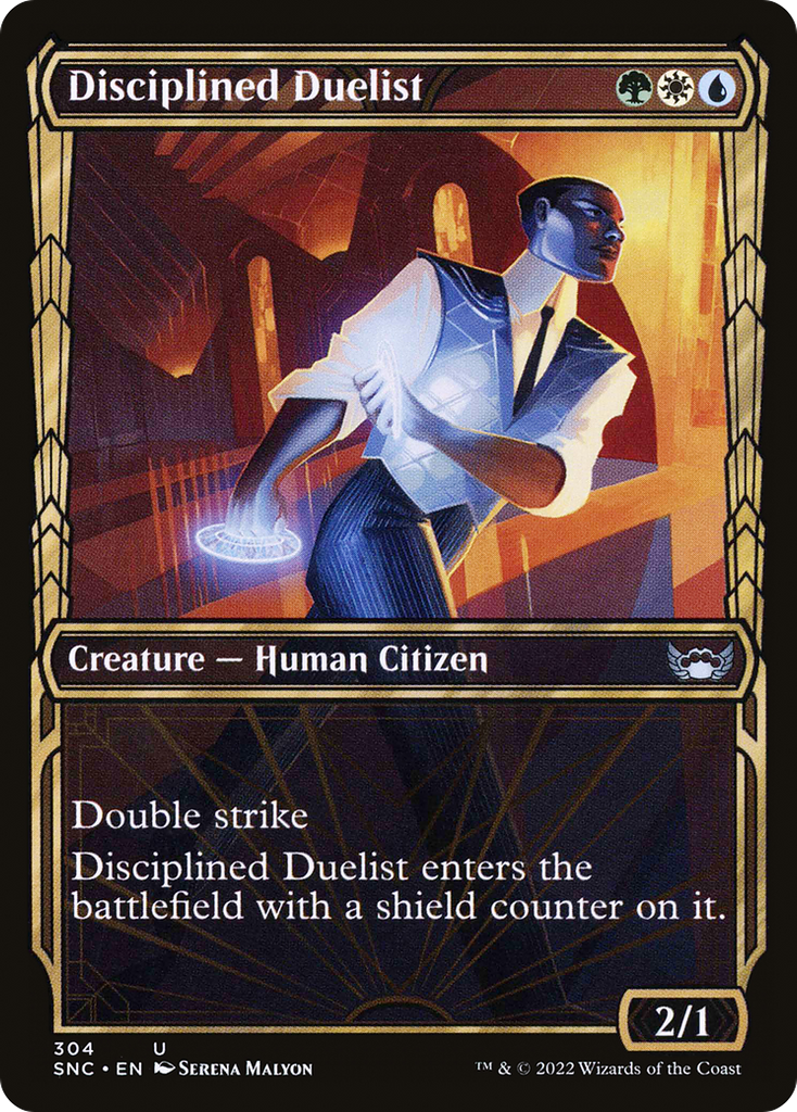 Magic: The Gathering - Disciplined Duelist - Streets of New Capenna