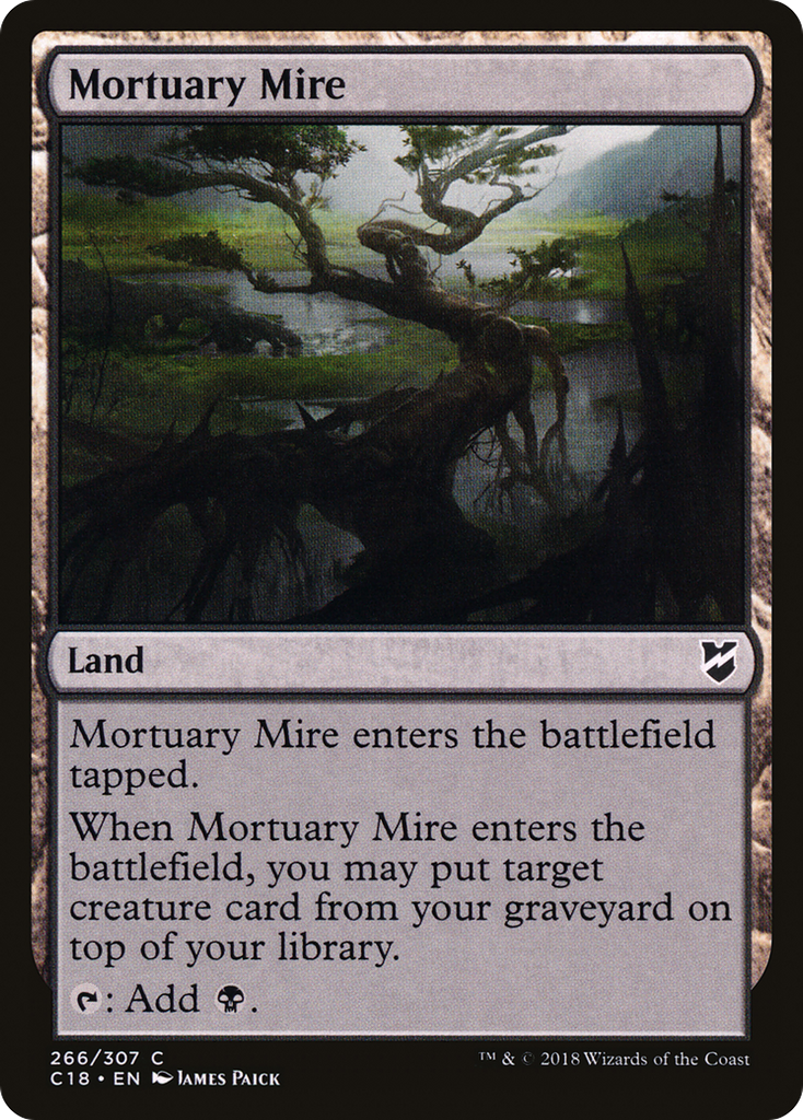 Magic: The Gathering - Mortuary Mire - Commander 2018