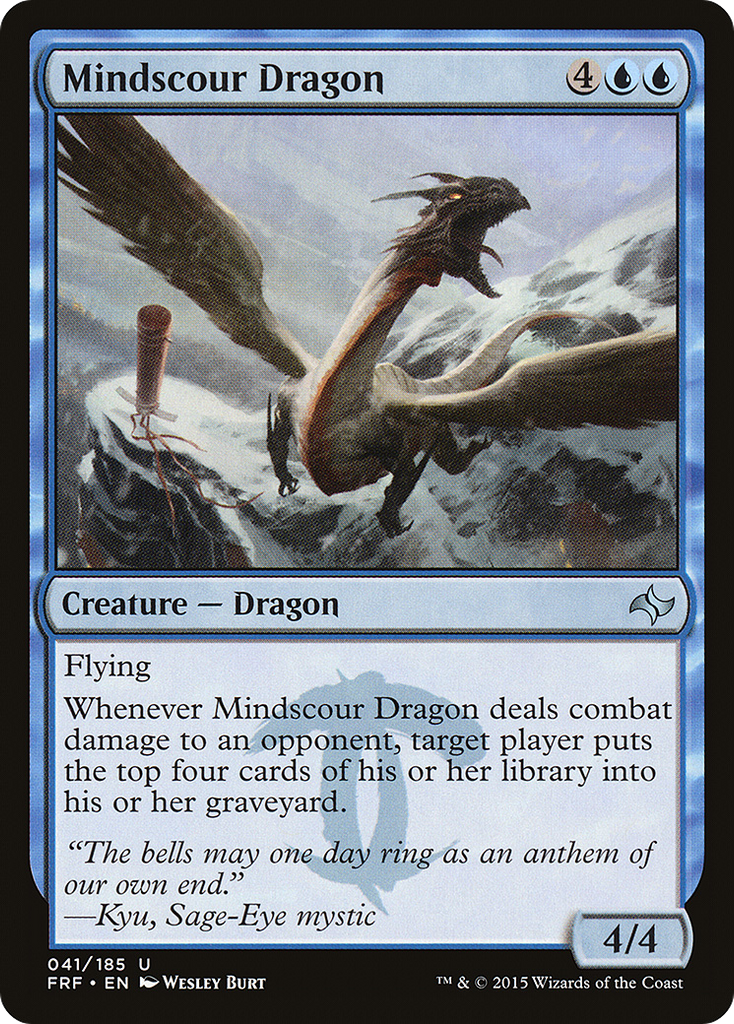 Magic: The Gathering - Mindscour Dragon - Fate Reforged