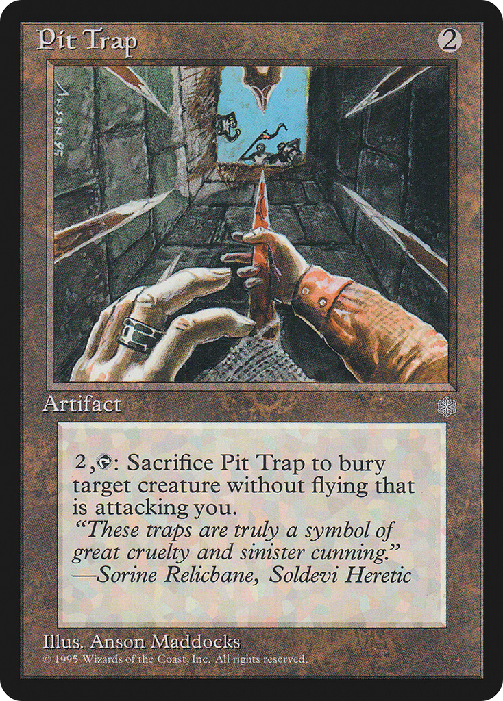 Magic: The Gathering - Pit Trap - Ice Age