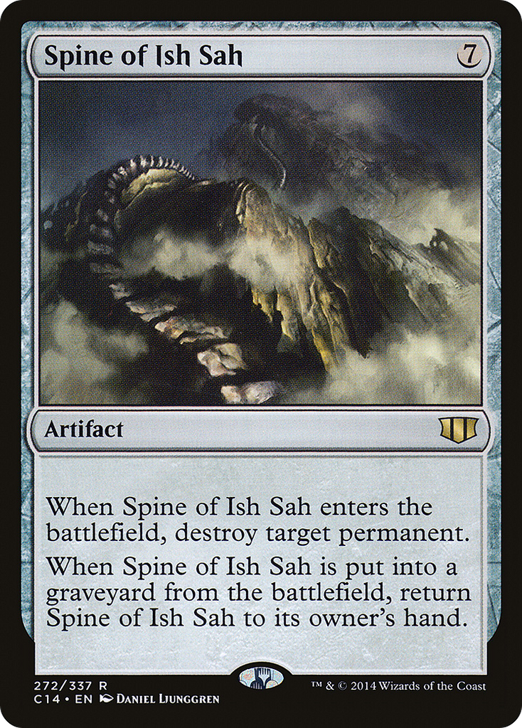 Magic: The Gathering - Spine of Ish Sah - Commander 2014