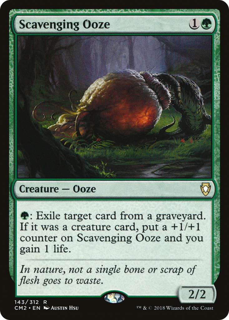 Magic: The Gathering - Scavenging Ooze - Commander Anthology Volume II