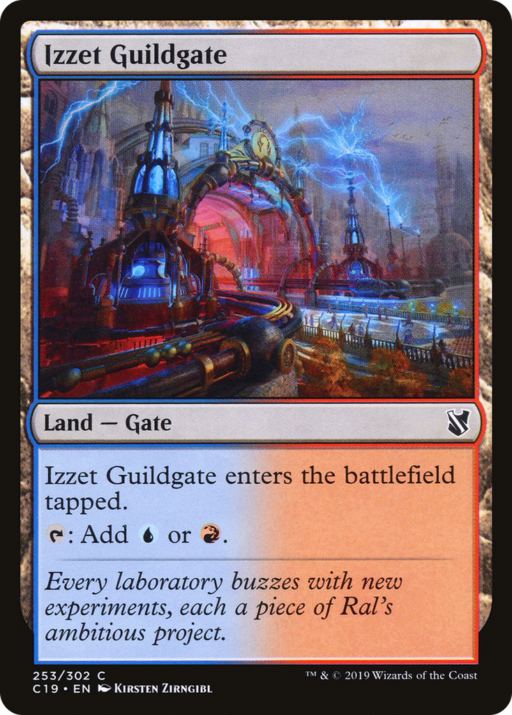 Magic: The Gathering - Izzet Guildgate - Commander 2019