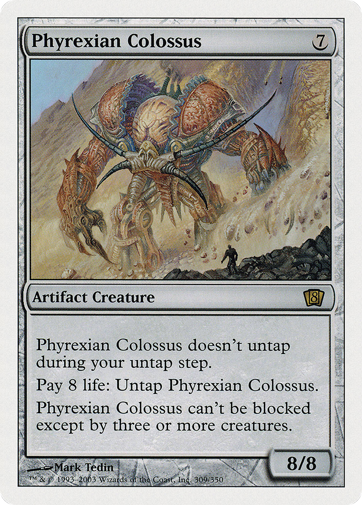 Magic: The Gathering - Phyrexian Colossus - Eighth Edition