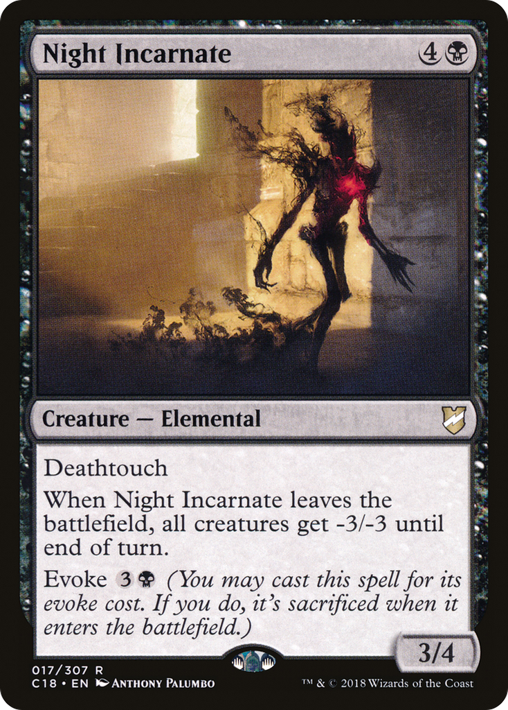 Magic: The Gathering - Night Incarnate - Commander 2018