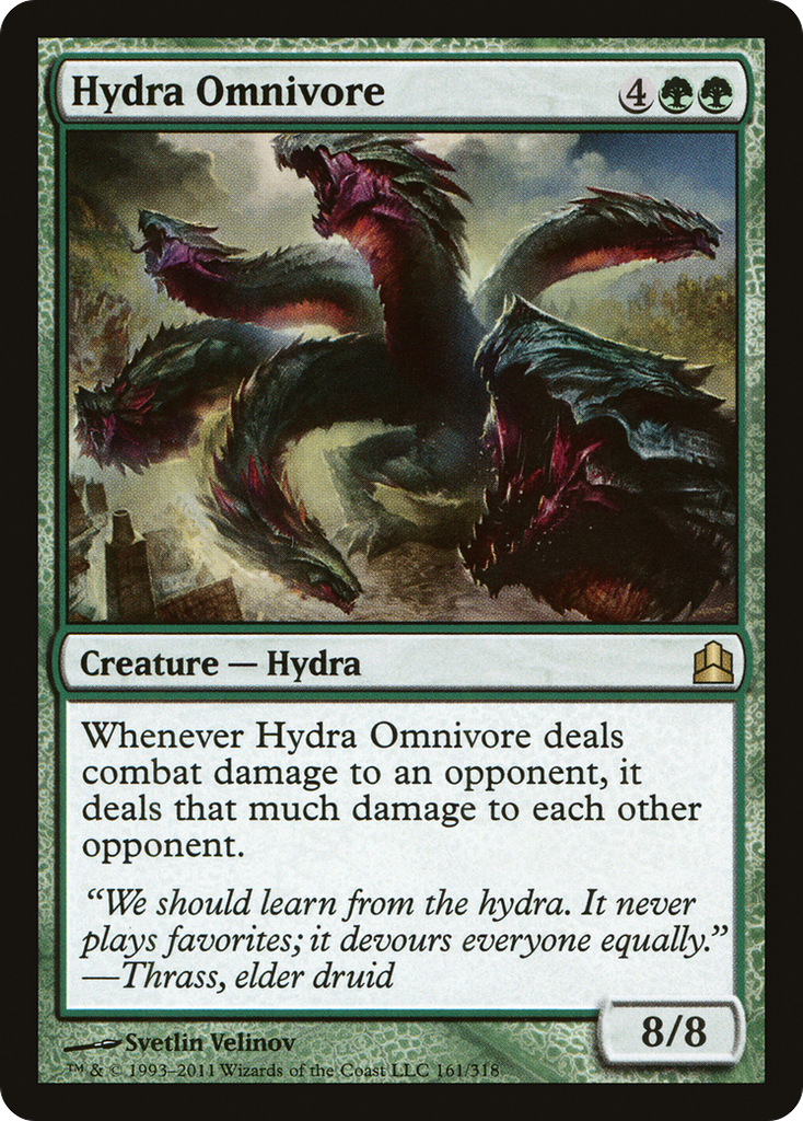 Magic: The Gathering - Hydra Omnivore - Commander 2011